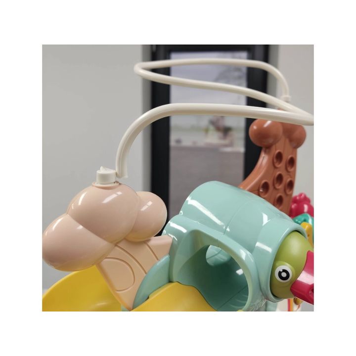 Wielofunkcyjna, Edukacyjna Zabawka Dla Dzieci, Cymbałki, Zjeżdżalnia, Pałąk, Magnetyczny Dzięcioł Interaktywna Przecena 1