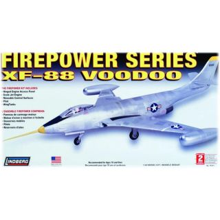 XF-88 Voodoo (McDonnell) – Odrzutowiec wojskowy USA | Model plastikowy do sklejania Lindberg (skala 1:48)