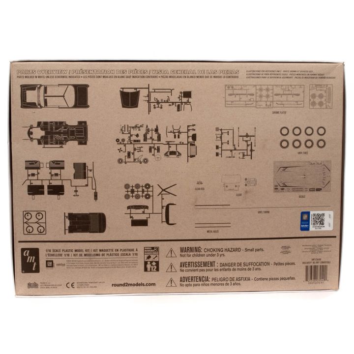 Model Plastikowy - Samochód 1955 Chevy Bel Air Convertible