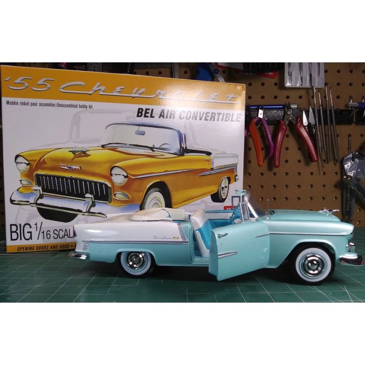 Model Plastikowy - Samochód 1955 Chevy Bel Air Convertible
