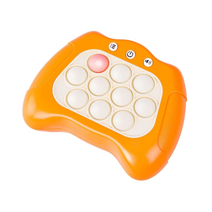 Zabawka Gra Elektroniczna Antystresowa Pop IT Sensoryczna, Wypychanka, Pad, Kontroler POMARAŃCZOWY Przecena 1