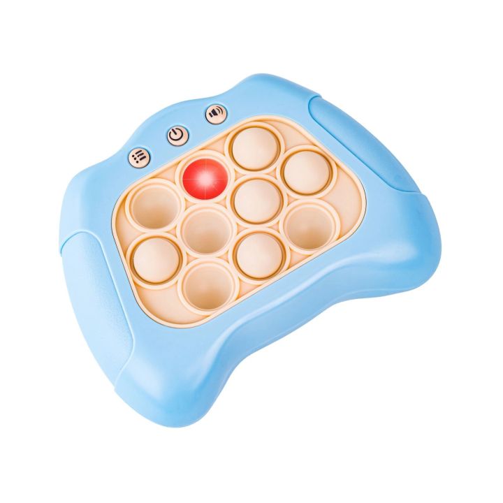 Zabawka Gra Elektroniczna Antystresowa Pop IT Sensoryczna, Wypychanka, Pad, Kontroler BŁĘKITNY Przecena 2
