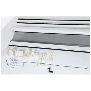 Moskitiera Okienna W Rolecie Na Okno Biała 1,3 X 1,6m Siatka Na Komary Przecena 2