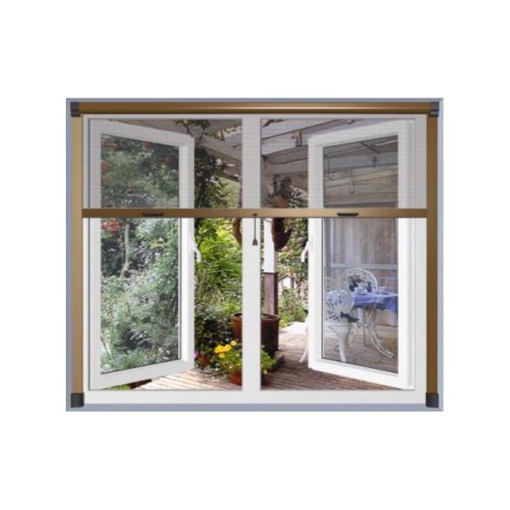 Moskitiera Okienna W Rolecie Na Okno Biała 1,3 X 1,6m Siatka Na Komary Przecena 2