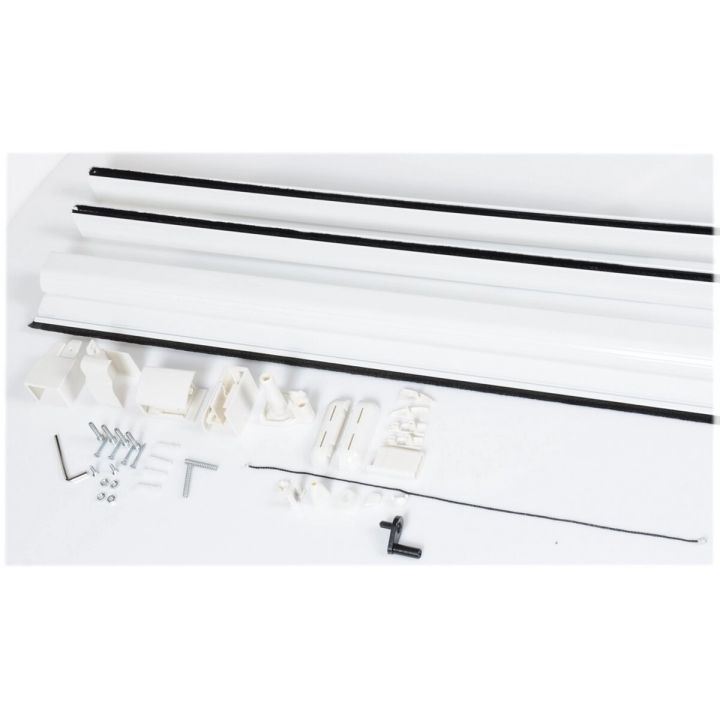 Moskitiera Okienna W Rolecie Na Okno Biała 1,3 X 1,6m Siatka Na Komary Przecena 2