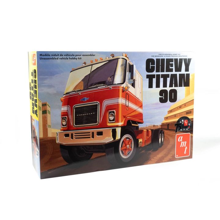 Model Plastikowy - Ciężarówka 1:25 Chevy Titan 90