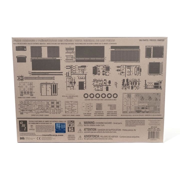 Model Plastikowy - Ciężarówka 1:25 Ford Louisville Short Hauler Morton Salt