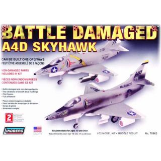 A4D Skyhawk (Douglas) – Odrzutowiec wojskowy USA 2w1 | Model plastikowy do sklejania Lindberg (skala 1:72)