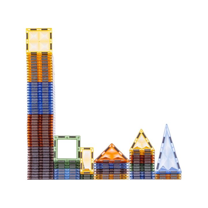 Konstrukcyjne Klocki Magnetyczne PARK DINOZAURÓW 116 El.