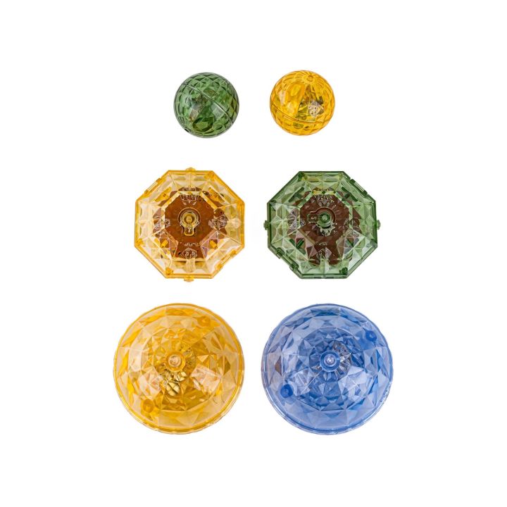 Konstrukcyjne Klocki Magnetyczne Świecące Elementy PARK DINOZAURÓW 124 El.