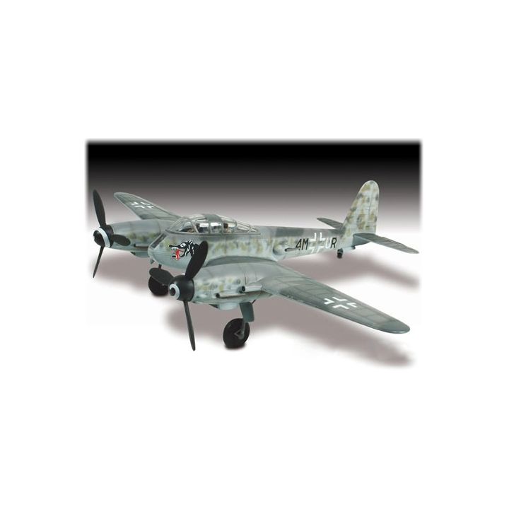 ME-410 Messerschmitt – Myśliwiec wojskowy niemiecki | Model plastikowy do sklejania Lindberg (skala 1:72)