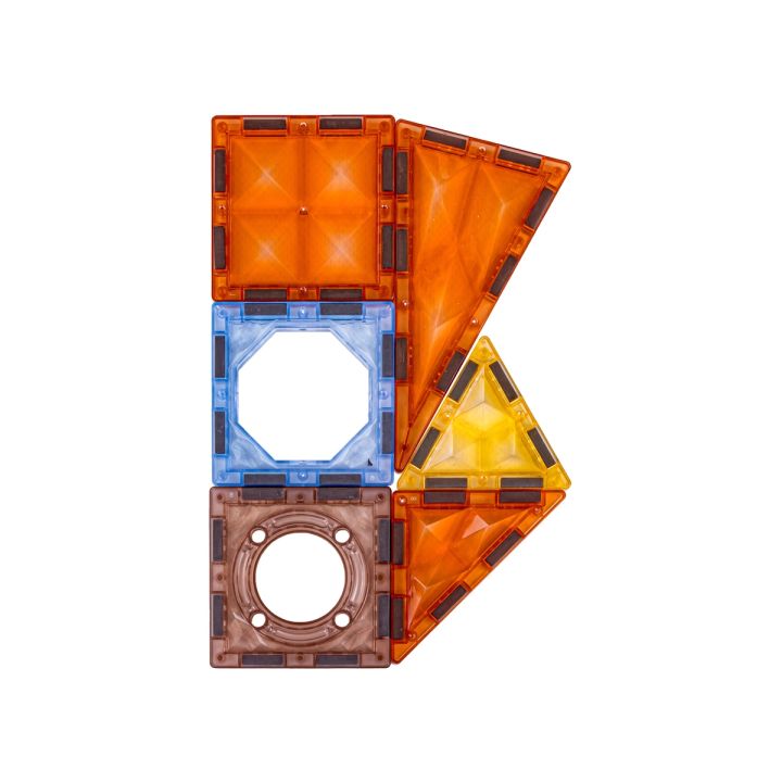 Klocki Magnetyczne Konstrukcyjne TOR KULKOWY Świecące Elementy 174 El. Kulodrom