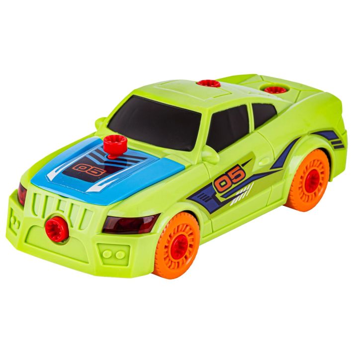 Sportowy Samochód Auto do rozkręcania i skręcania 2w1 TUNING + Wkrętarka