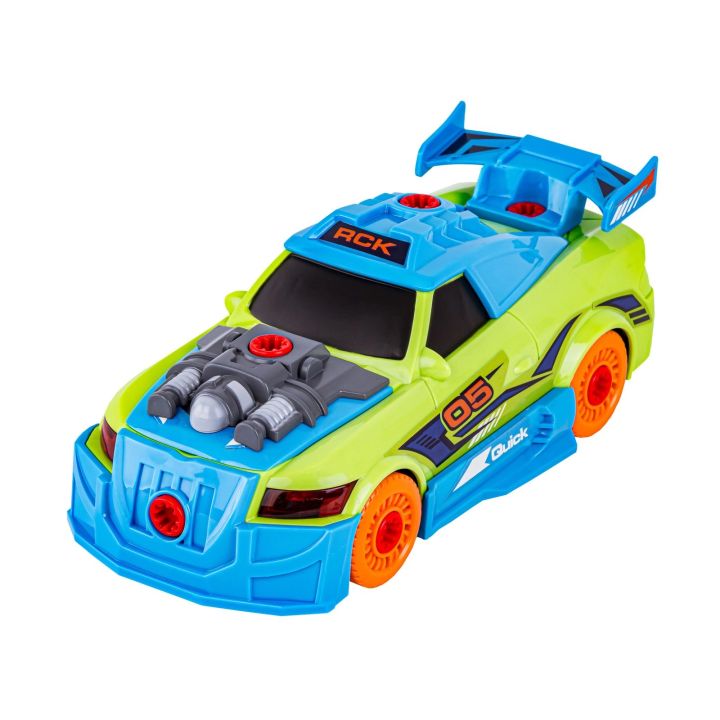 Sportowy Samochód Auto do rozkręcania i skręcania 2w1 TUNING + Wkrętarka