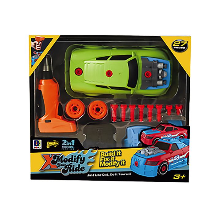 Sportowy Samochód Auto do rozkręcania i skręcania 2w1 TUNING + Wkrętarka