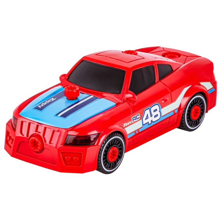 Sportowy Samochód do rozkręcania i skręcania 2w1 TUNING + Wkrętarka