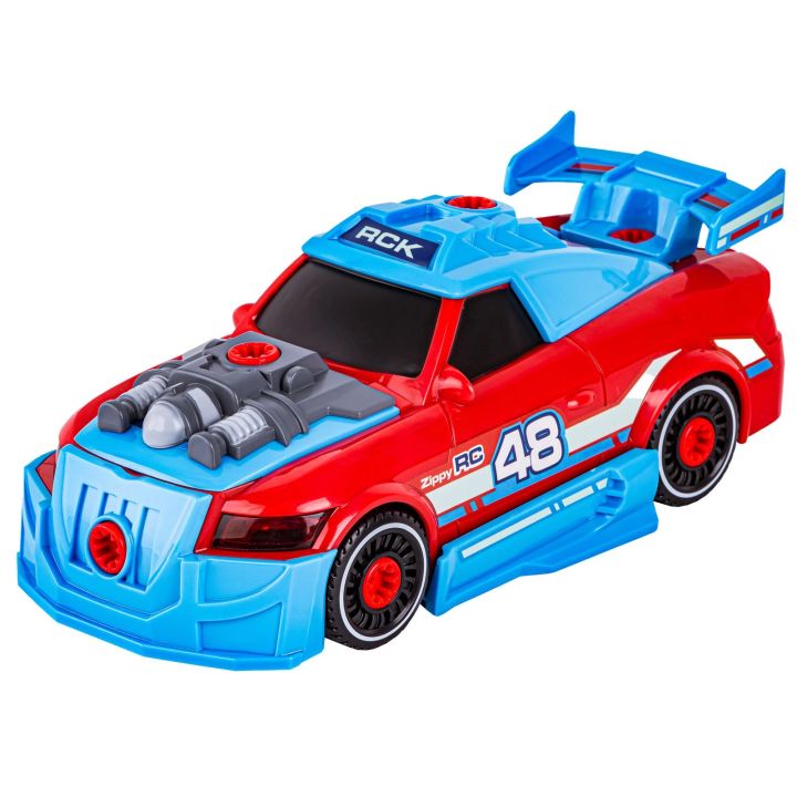 Sportowy Samochód do rozkręcania i skręcania 2w1 TUNING + Wkrętarka