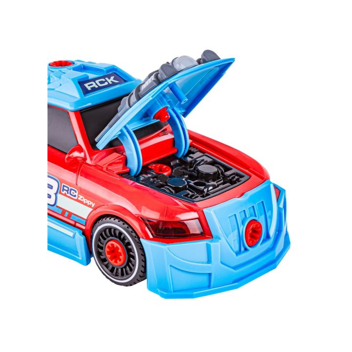 Sportowy Samochód do rozkręcania i skręcania 2w1 TUNING + Wkrętarka