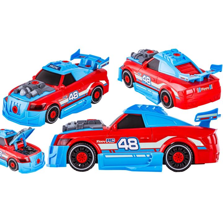 Sportowy Samochód do rozkręcania i skręcania 2w1 TUNING + Wkrętarka