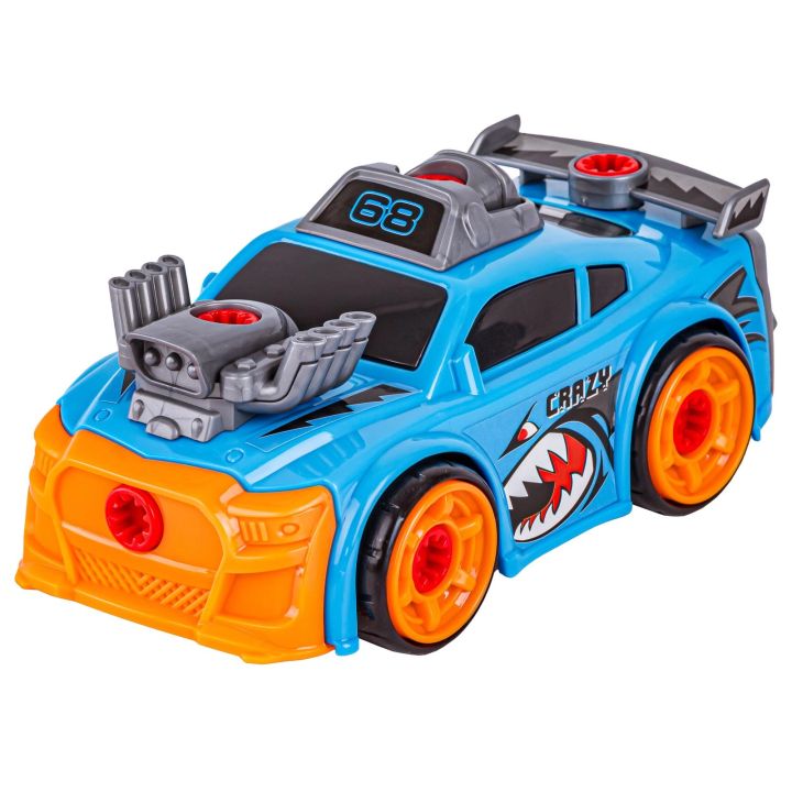 Sportowy Samochód do rozkręcania i skręcania 2w1 TUNING + Wkrętarka