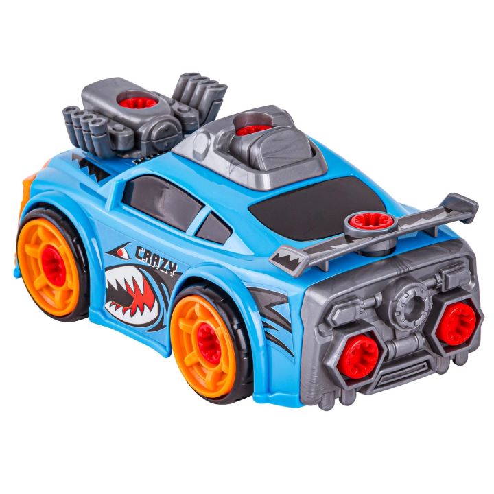 Sportowy Samochód do rozkręcania i skręcania 2w1 TUNING + Wkrętarka