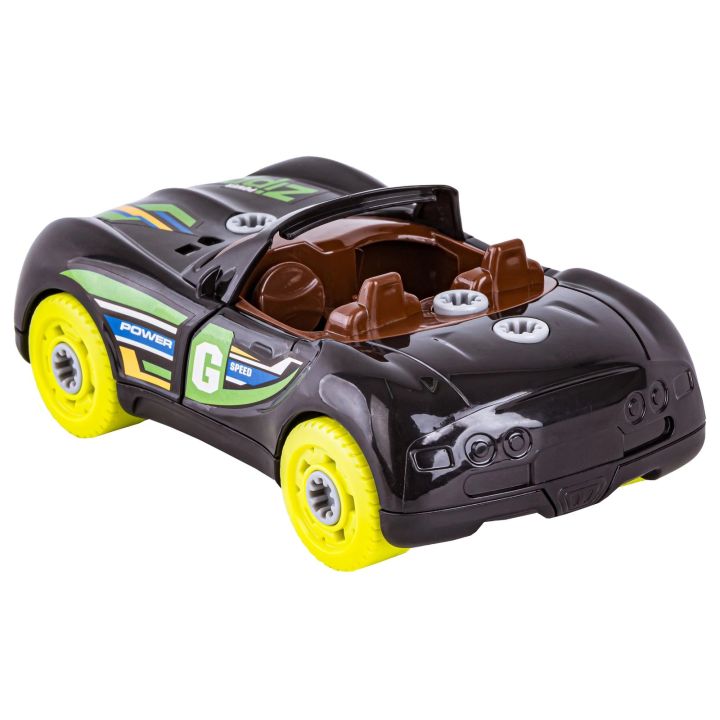 Sportowy, Terenowy Samochód do rozkręcania i skręcania 3w1 TUNING + Wkrętarka, Monster Truck