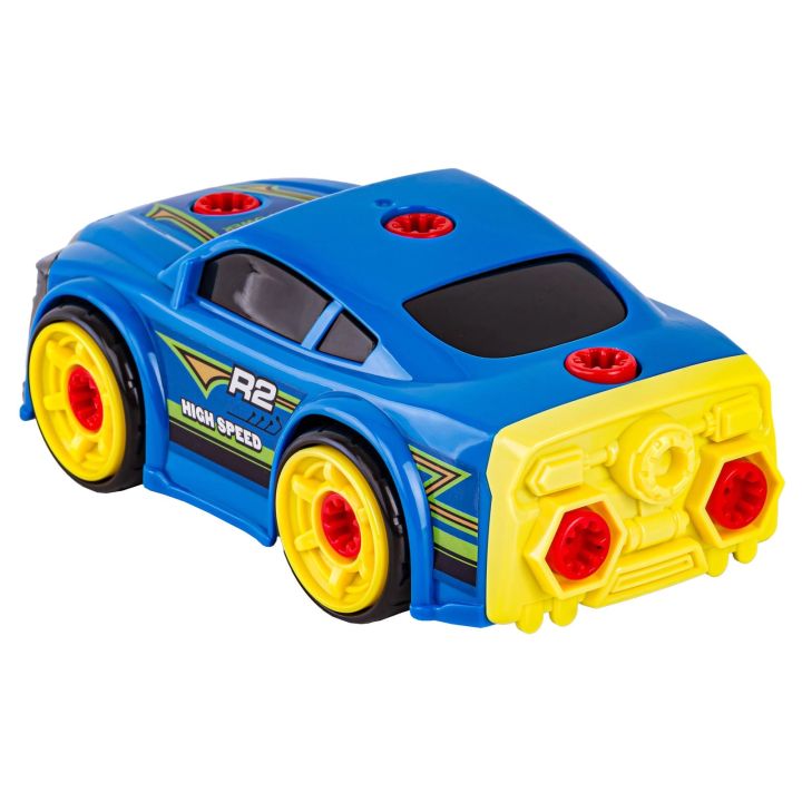 Sportowy, Terenowy Samochód do rozkręcania i skręcania 3w1 TUNING + Wkrętarka, Monster Truck