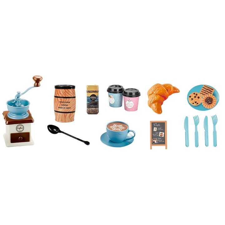 Zestaw kawowy dla dzieci, Kawiarka, Młynek + Akcesoria
