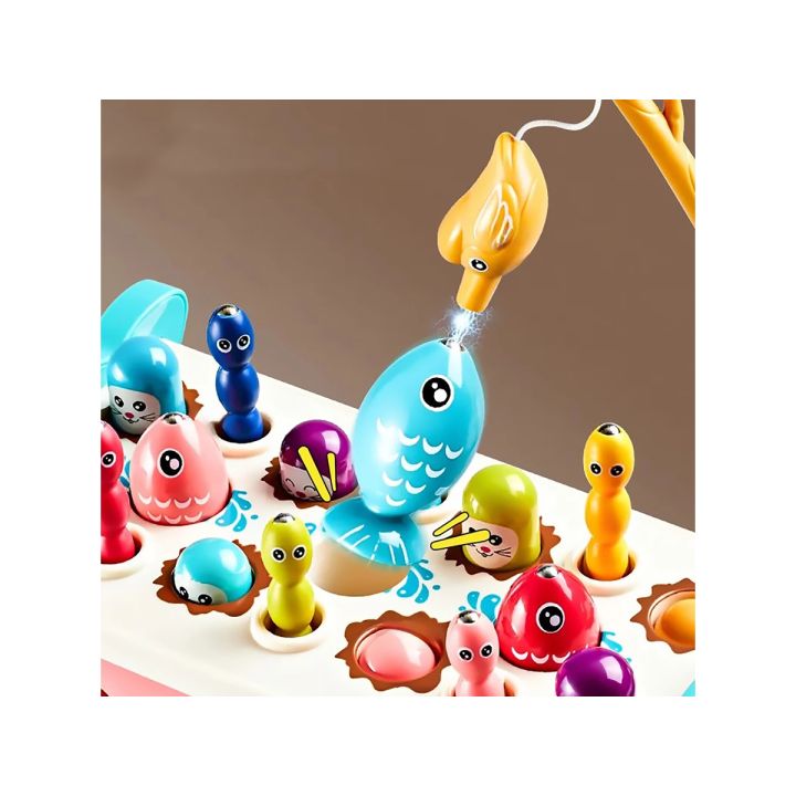 Edukacyjna, interaktywna zabawka dla dzieci 8w1, Cymbałki, Zegar