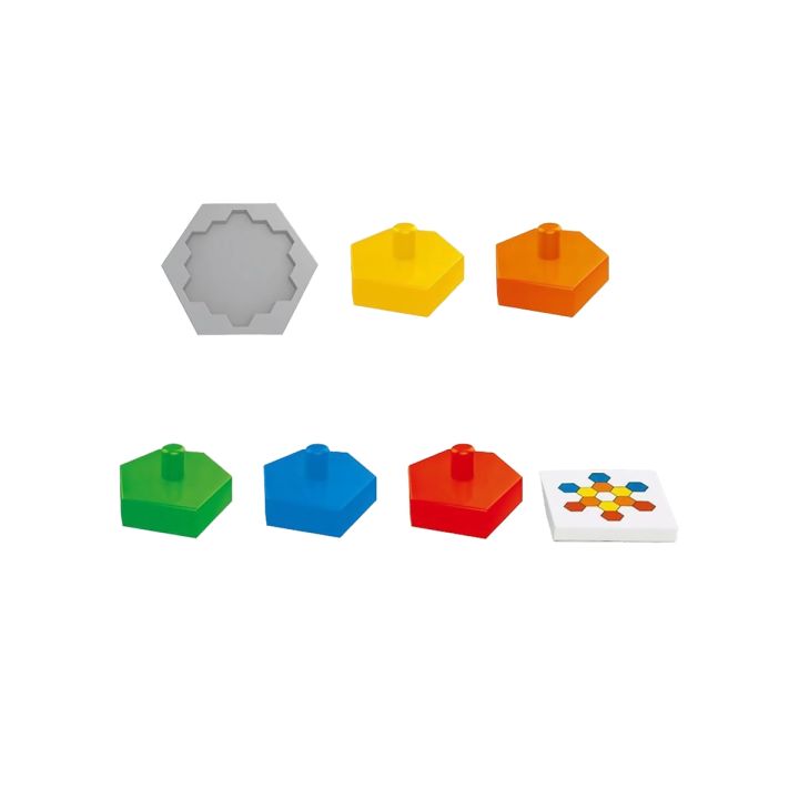 Edukacyjna Gra Logiczna Na Refleks Karty, Układanka "Puzzle Chessboard" Klocki + 30 kart