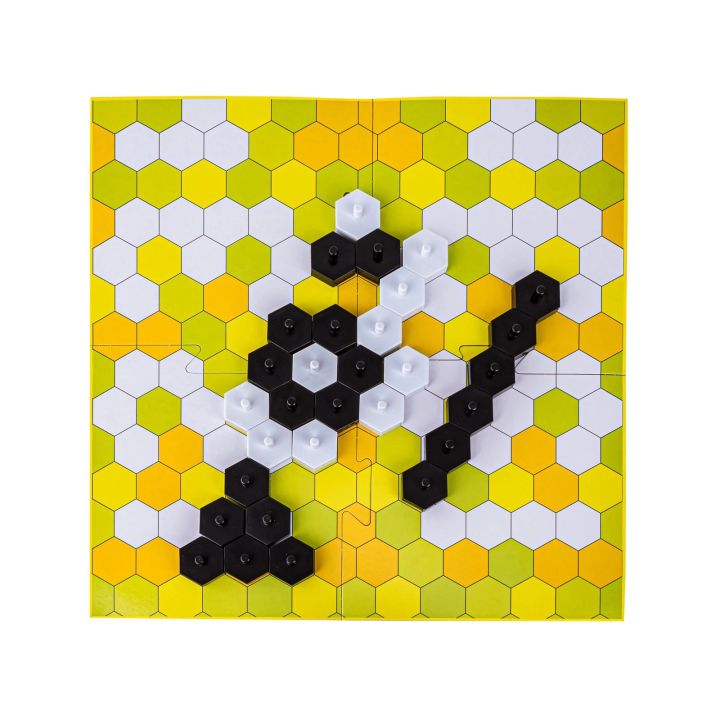 Edukacyjna gra logiczna "Six Sub Array", Układanka Plaster miodu, Klocki