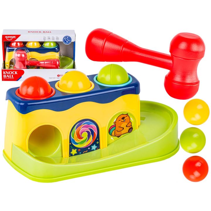 Zręcznościowa gra dla najmłodszych "Knock Ball" Zbijak, Wbij Piłeczkę