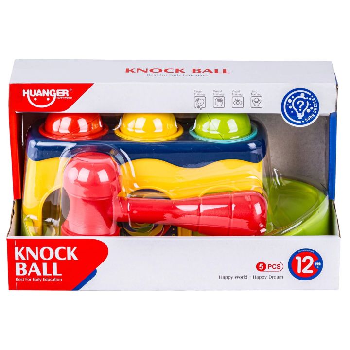 Zręcznościowa gra dla najmłodszych "Knock Ball" Zbijak, Wbij Piłeczkę