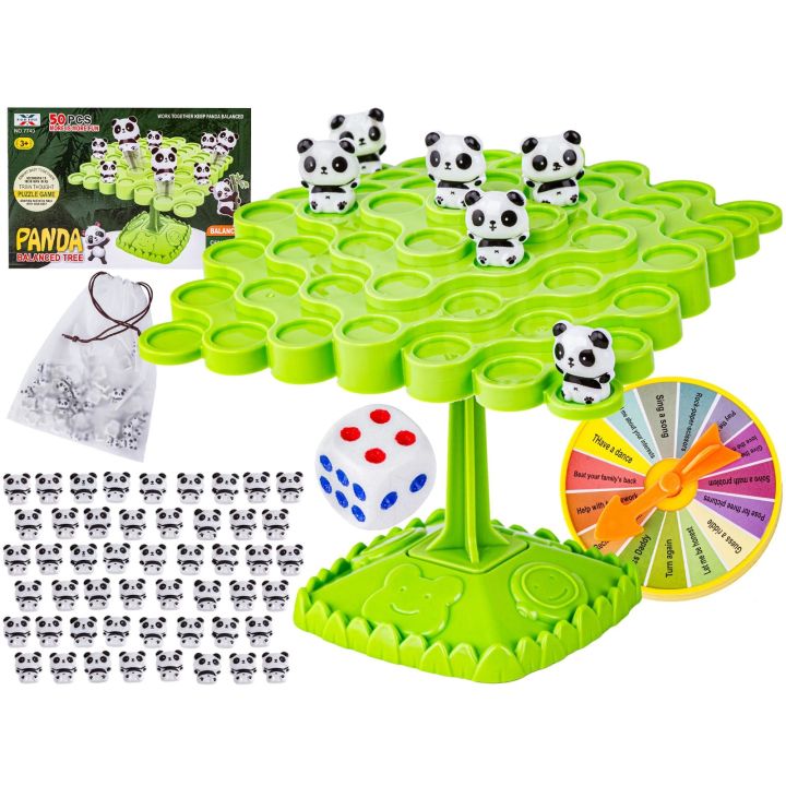 Balansujące Pandy Drzewo Edukacyjna gra dla dzieci "Panda Balanced Tree", Układanka