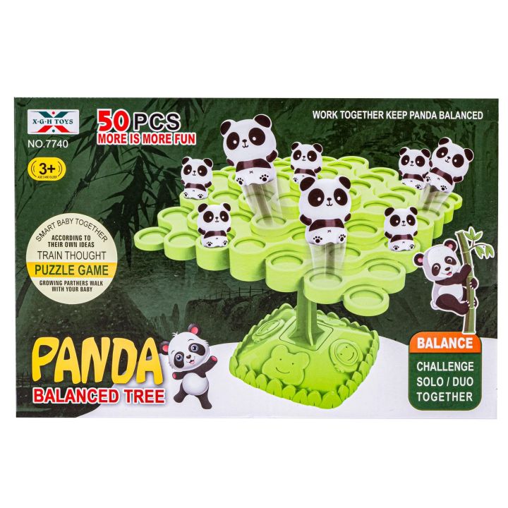 Balansujące Pandy Drzewo Edukacyjna gra dla dzieci "Panda Balanced Tree", Układanka