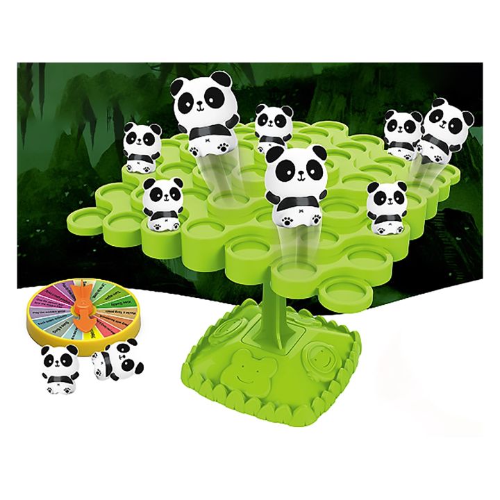 Balansujące Pandy Drzewo Edukacyjna gra dla dzieci "Panda Balanced Tree", Układanka