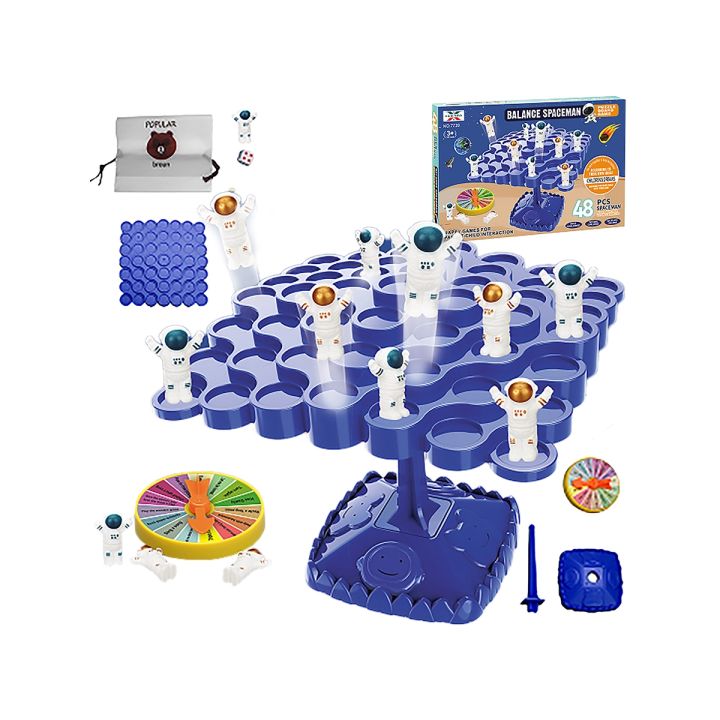 Balansujący Kosmonauci Drzewo Edukacyjna gra dla dzieci "Balance Spaceman", Układanka