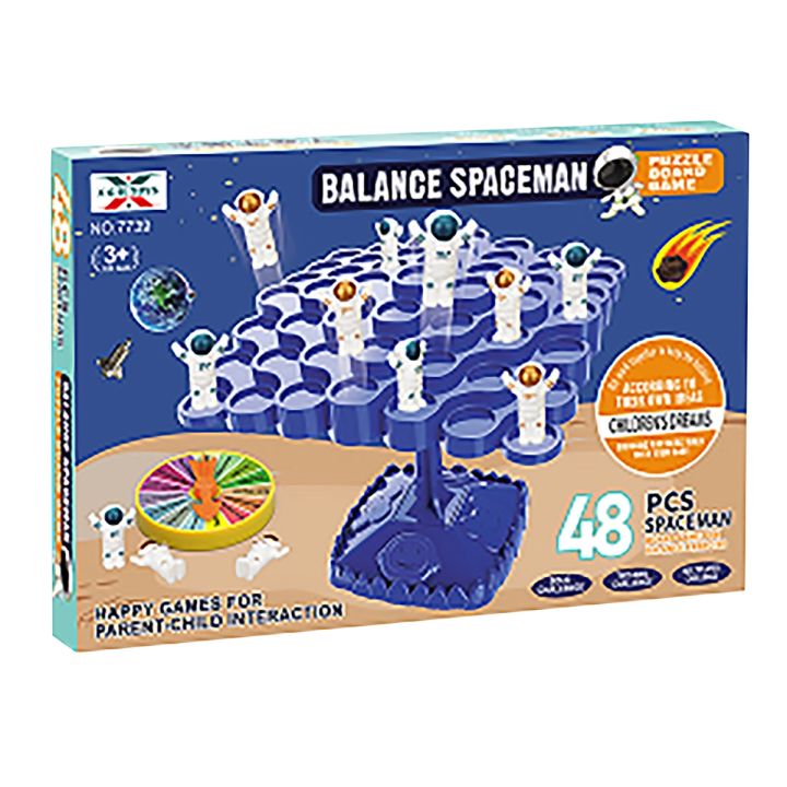 Balansujący Kosmonauci Drzewo Edukacyjna gra dla dzieci "Balance Spaceman", Układanka