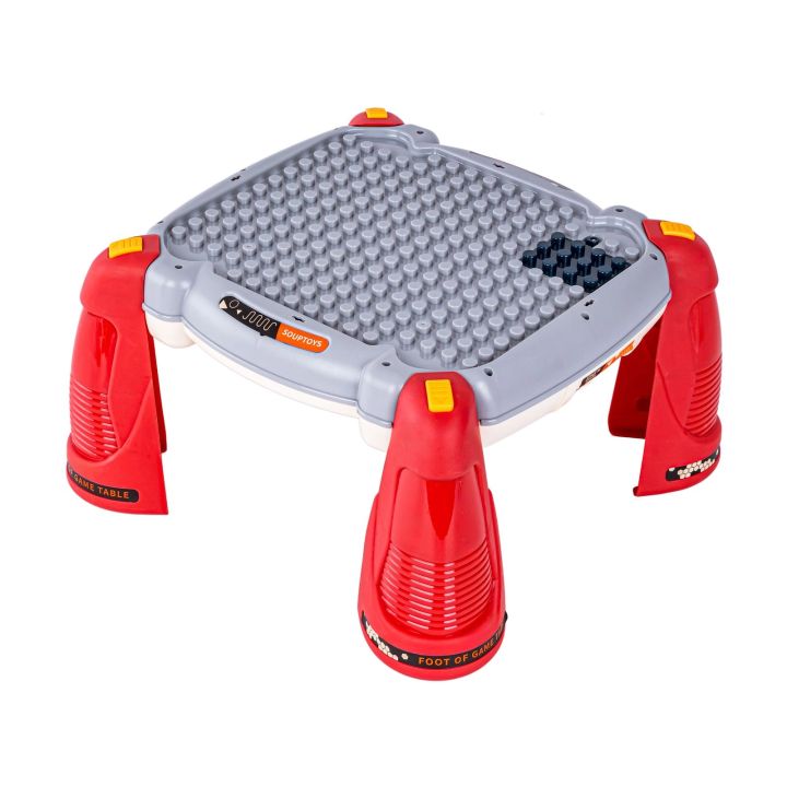 Edukacyjny Interaktywny Stolik Dla Dzieci 2W1 KOSMOS Projektor Czerwony