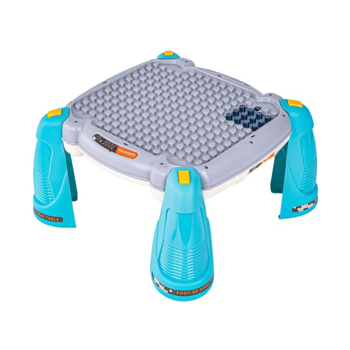 Edukacyjny Interaktywny Stolik Dla Dzieci 2W1 KOSMOS Projektor Niebieski