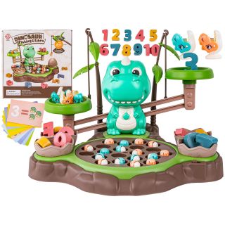 Gra Matematyczna Waga DINOZAUR + Wędkowanie Łowienie Dinozaurów Nauka Liczenia