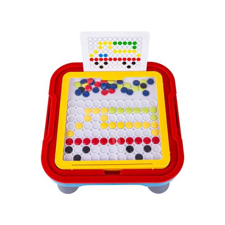 Edukacyjna Tablica Magnetyczna, Zmazywalna 2w1 + Długopis