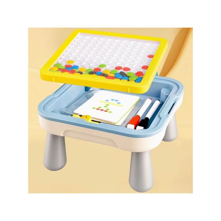 Edukacyjna Tablica Magnetyczna, Zmazywalna 2w1 + Długopis