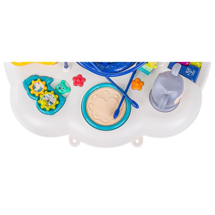 Edukacyjny Interaktywny Muzyczny Stolik Dla Dzieci + Pianinko Niebieski