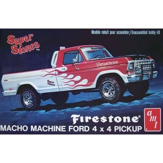 Ford Pickup 1978 Firestone – Klasyczny pickup z USA | Model plastikowy do sklejania AMT (skala 1:25)