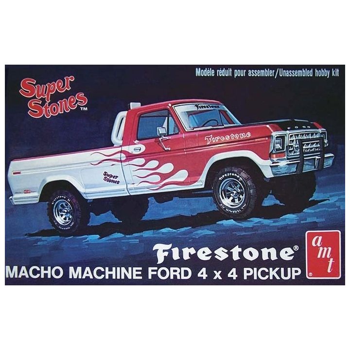 Ford Pickup 1978 Firestone – Klasyczny pickup z USA | Model plastikowy do sklejania AMT (skala 1:25)