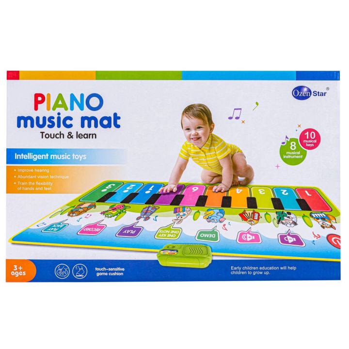 Edukacyjna, Muzyczna Mata Dla Dzieci, Pianino - Muzyka, Instrumenty