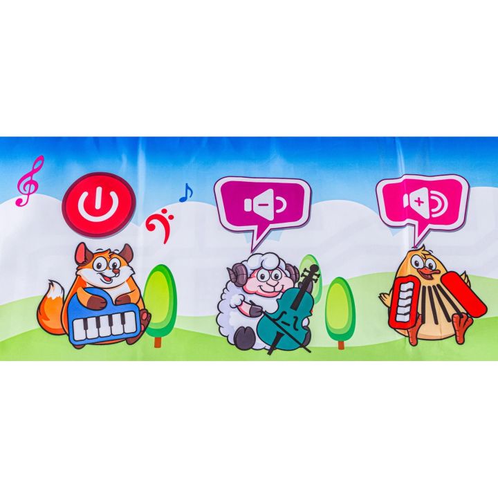 Edukacyjna, Muzyczna Mata Dla Dzieci, Pianino - Muzyka, Instrumenty