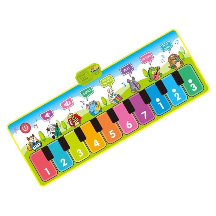 Edukacyjna, Muzyczna Mata Dla Dzieci, Pianino - Muzyka, Instrumenty