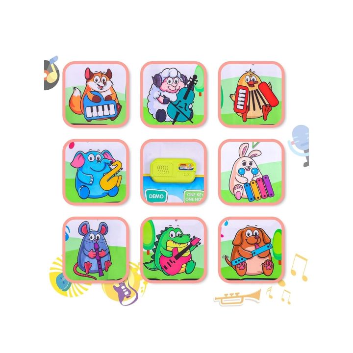 Edukacyjna, Muzyczna Mata Dla Dzieci, Pianino - Muzyka, Instrumenty